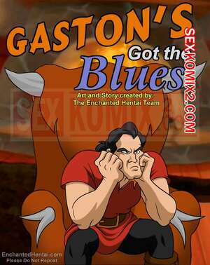 Порно комикс Блюз Гастона. Gaston Got The Blues. EnchantedHentai