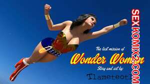 Порно комикс DC. Последняя миссия Чудо Женщины. The Last Mission of Wonder Woman. Tlameteotl