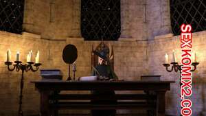 Порно комикс Harry Potter. Hermione Granger and the Professors Wand. Serge3DX