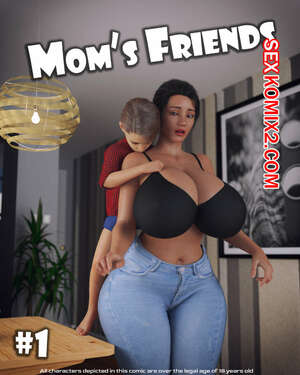 Порно комикс Подруга мамы. Часть 1. Moms Friend. Daval3D