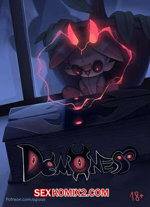 Порно комикс Pokemon. Демоница. Demoness. Agious