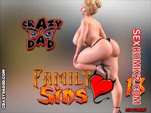 Порно комикс Семейка грехов. Часть 13. Family Sins. CrazyDad3D