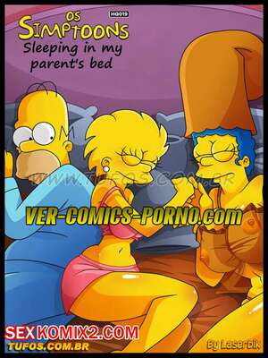 Порно комикс Симпсоны. Часть 19. В постели родителей