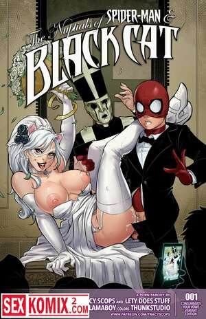 Порно комикс Свадьба. Человек-паук. Английский.